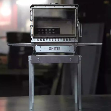 SHITIE ミニストーブ 高脚テーブル付き