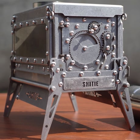SHITIE mini8 ミニストーブ 2面ガラス