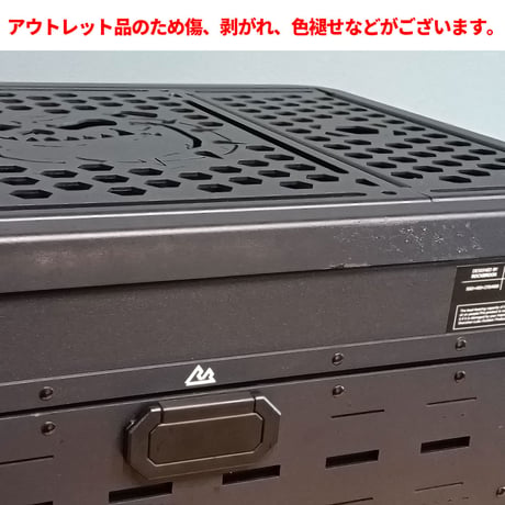 【アウトレット】 ROCKBROOK アルミコンテナBOX 60L サイドオープンドア付き