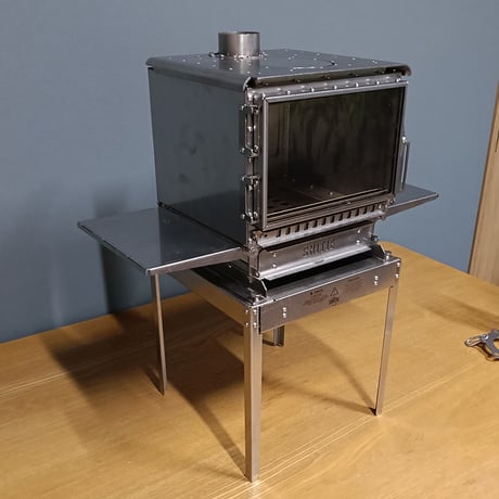 SHITIE ミニストーブ 高脚テーブル付き