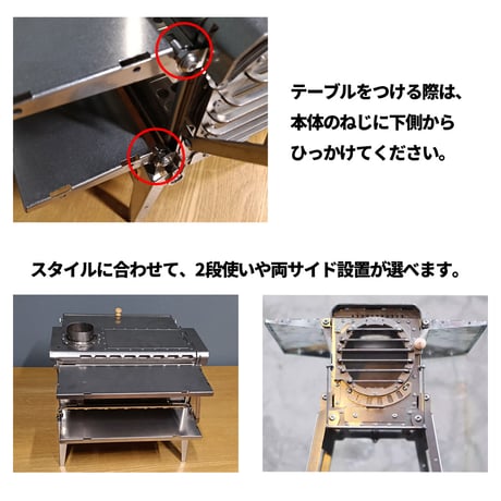 SHITIE ミニストーブ 丸ガラス扉 オーブン付き