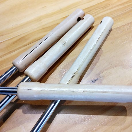【アウトレット品】煙突掃除ブラシ(木割れ有)