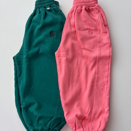 [Repose AMS] Loose fit sweat pants / Cheeky flamingo