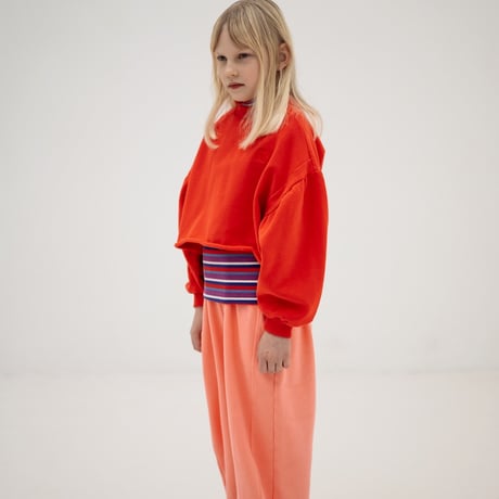 [Repose AMS] Loose fit sweat pants / Cheeky flamingo