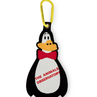 [THE ANIMALS OBSERVATORY] PLAICE PINGUIN ACCESSORIES KEYCHAIN / Black
