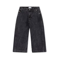 Repose AMS Wide leg denim pant / Slate grey