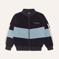 [the campamento] Grey Color Block Sweatshirt