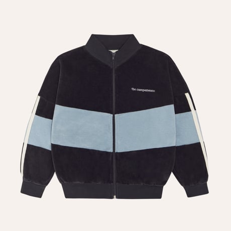 [the campamento] Grey Color Block Sweatshirt