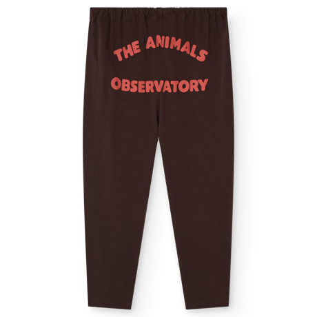 [THE ANIMALS OBSERVATORY] STAG KID SWEATPANTS / Dark Brown