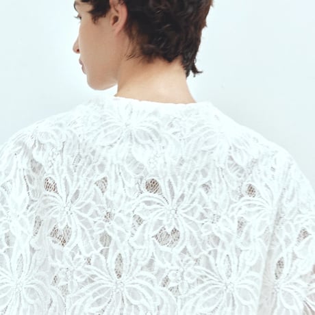 [Uhr] Lace Sailor Collar Blouse