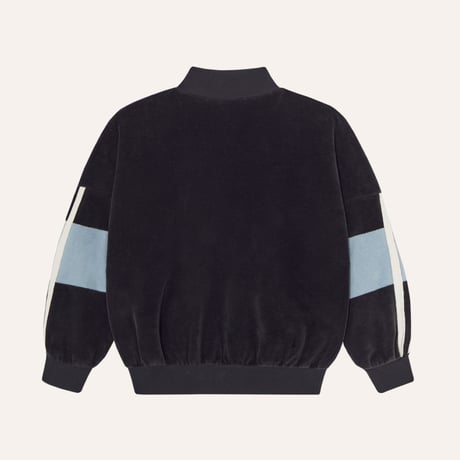 [the campamento] Grey Color Block Sweatshirt