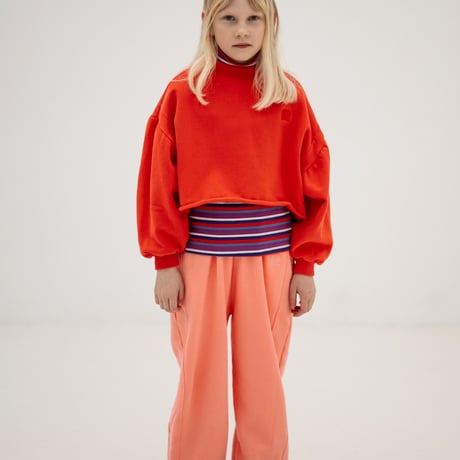 [Repose AMS] Loose fit sweat pants / Cheeky flamingo