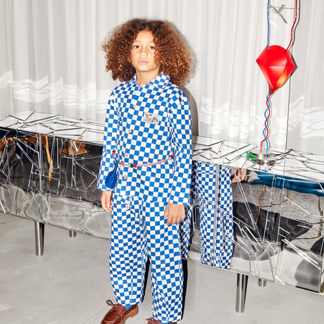 TOM&BOY 2012 Trousers / Blue Check