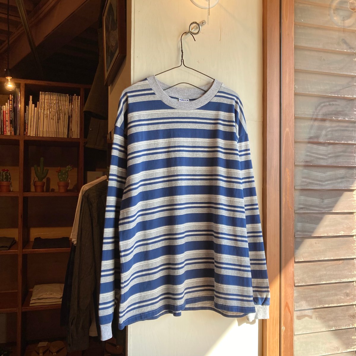 WALLA WALLA SPORT L/S BORDER TEE | FARMHOUSE ONLINE STORE