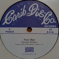 George Dekker / Foey Man  (中古7"レコード)