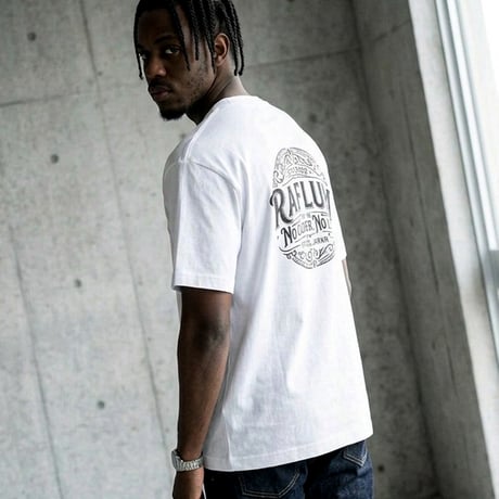 RAFLUM Tee on NEWTRAL Blank 【RUDE SUN】 WHT