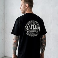 RAFLUM Tee on NEWTRAL Blank 【RUDE SUN】 BK