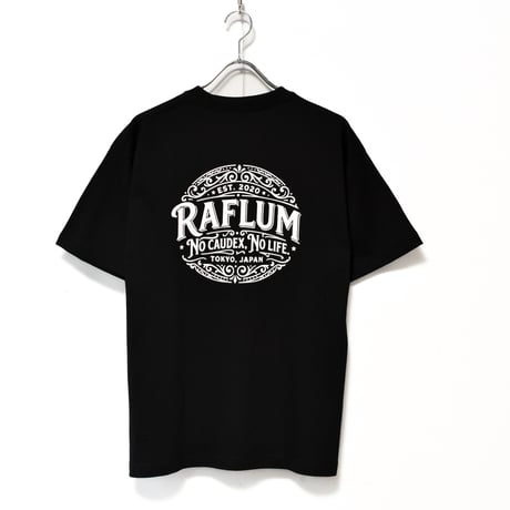 RAFLUM Tee on NEWTRAL Blank 【RUDE SUN】 BK