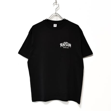 RAFLUM Tee on NEWTRAL Blank 【RUDE SUN】 BK