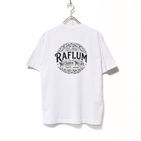 RAFLUM Tee on NEWTRAL Blank 【RUDE SUN】 WHT