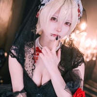 【期間限定】ベール吸血GOTHヘッドドレスWHITE／ねむる×MICRØコラボ