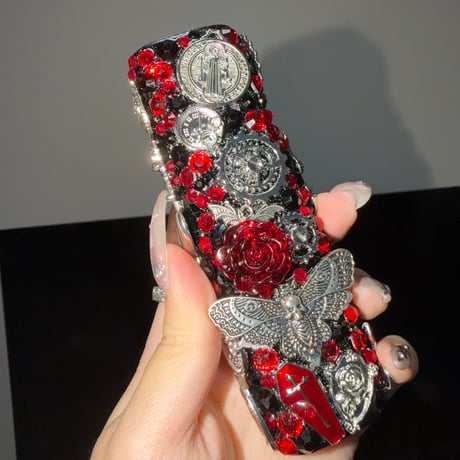 【単体購入速達】1点物ーDeco♡Mert more 旧型イルマワン・イルマアイワン デコケース