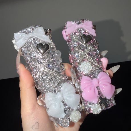 【単体購入速達】1点物ーDeco♡Mert more 旧型イルマワン・イルマアイワン デコケース