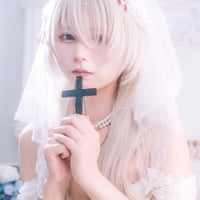 【期間限定】ベール吸血GOTHヘッドドレスWHITE／ねむる×MICRØコラボ