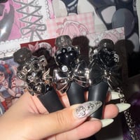 【単体購入速達】1点物ーDeco♡シーシャマウスピース 取り外せるネックレスチェーン付き