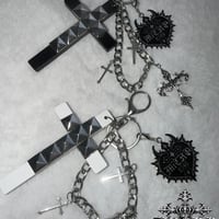 MICRØSSES SILVER bag charm