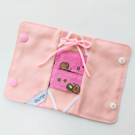 OLLY'S cvカテーテル保護カバー紐付き　キウィ