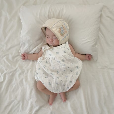 3way Chloe collar romper 即納品