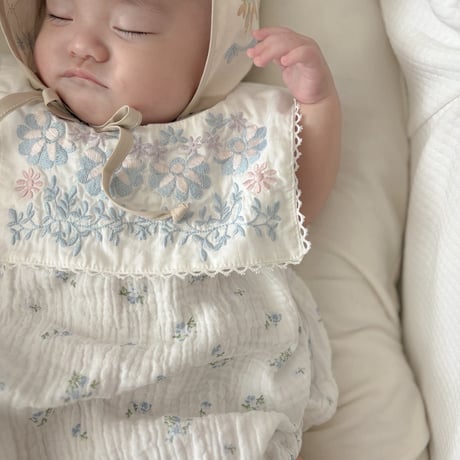 3way Chloe collar romper 即納品