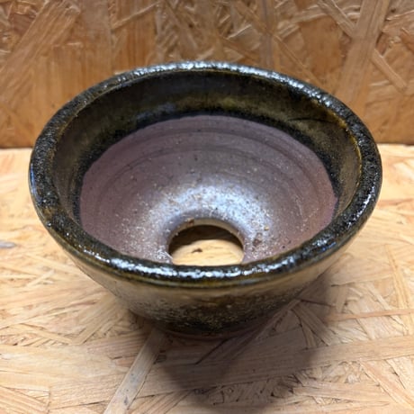 伝市鉢　穴窯　中深型　4号