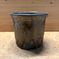 かみ山陶器　信楽焼　植木鉢