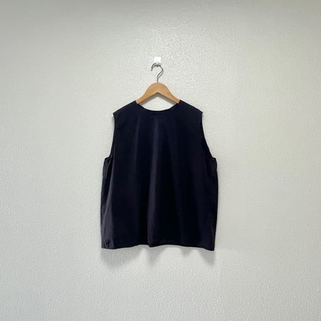 販売継続品 / Veritecoeur インナーバックギャザーノースリーブ