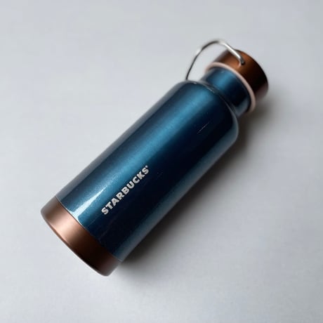 未使用品 / 人気完売希少品 ホリデーシーズン2024 STARBUCKS ハンドルリッドステンレスボトルブルー