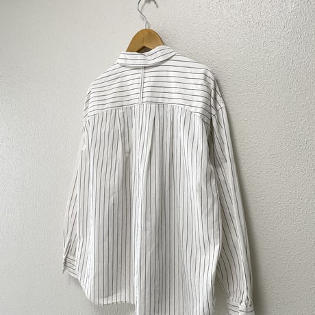 MAGALI  コットンリネンスモールカラーシャツ