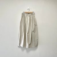 2026SS / HUIS やわらかシーチングコットンコクーンスカート