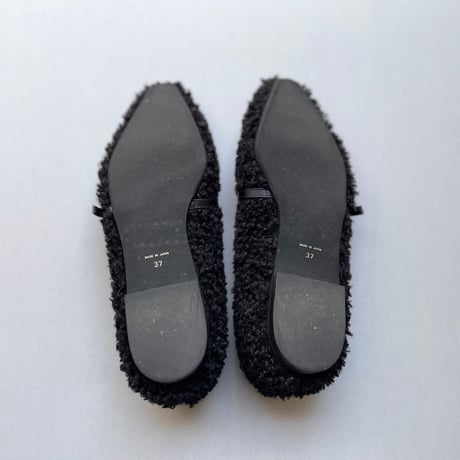 2025AW / UNITED ARROWS フェイクファー フラットパンプス