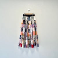 人気即完売品 / 希少品 タグ付き未使用品 / 2023SS nest Robe パッチワークASSORTスカート