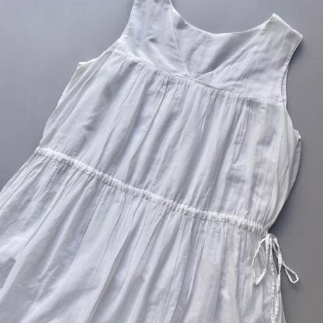 2025SS / simplicite ティアードスリーブレスワンピース