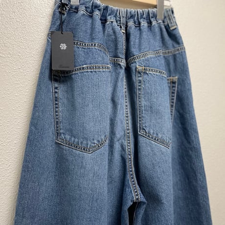 タグ付き未使用品 / 2026AW / 販売継続品 / Brocante 12ozリングデニム アンプリッセパンツ 【インディゴ】