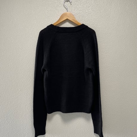 MHL. リネンウール Vネックカーディガン