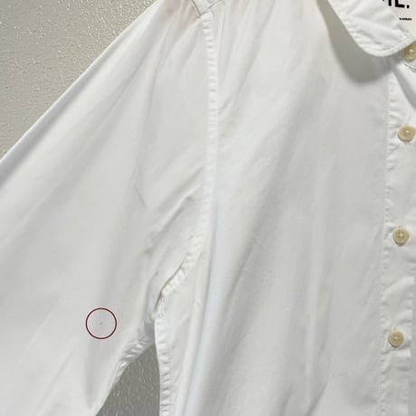 MHL. コットンラウンドカラーブラウス
