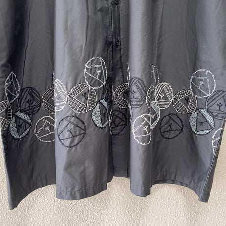 2024SS / grin GARDATION EMBROIDERY one-piece