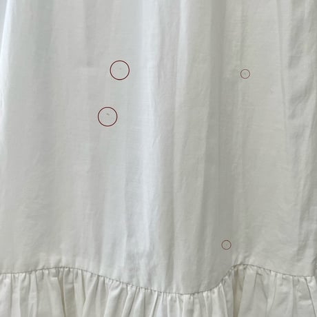 Spick & Span コットンエンブロイダリースカート