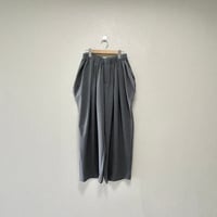 2025SS  販売継続品 /  mizuiro ind  サイドドレープワイドパンツ