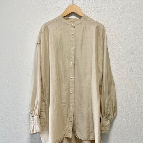 2023SS / IENA ラミーリヨセル バックギャザーシャツ