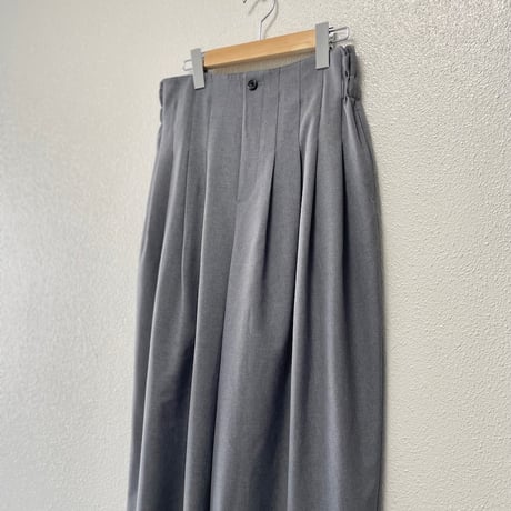 mizuiro ind ハイウエストタックパンツ